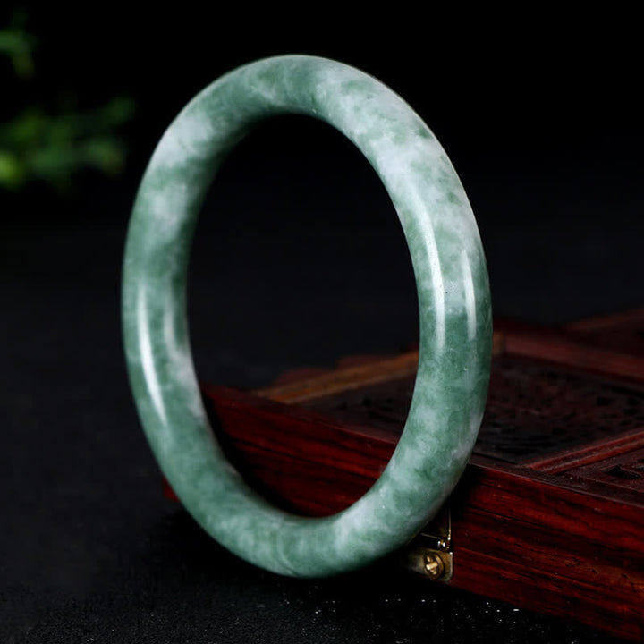 Braccialetto Buddha Stones Natural Jade Luck Abundance - 60-62mm - image 0