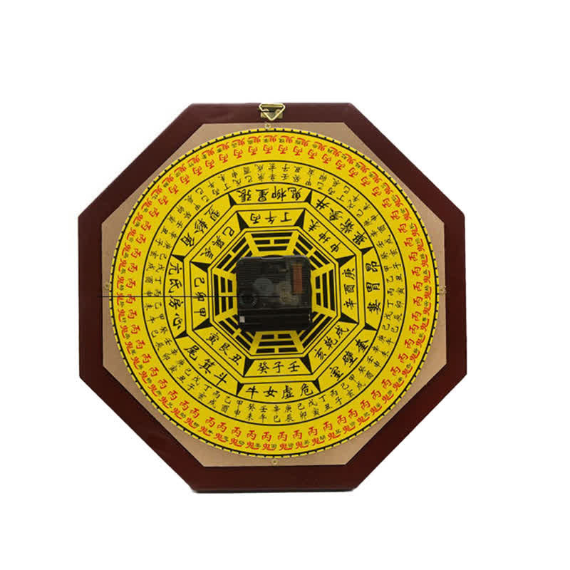 Orologio da parete con mappa energetica Feng Shui Bagua Map Balance - image 21
