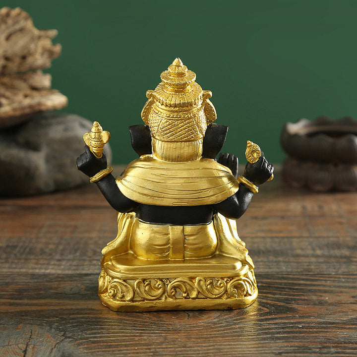 Decorazione tibetana Ganpati FengShui Buddha Stones