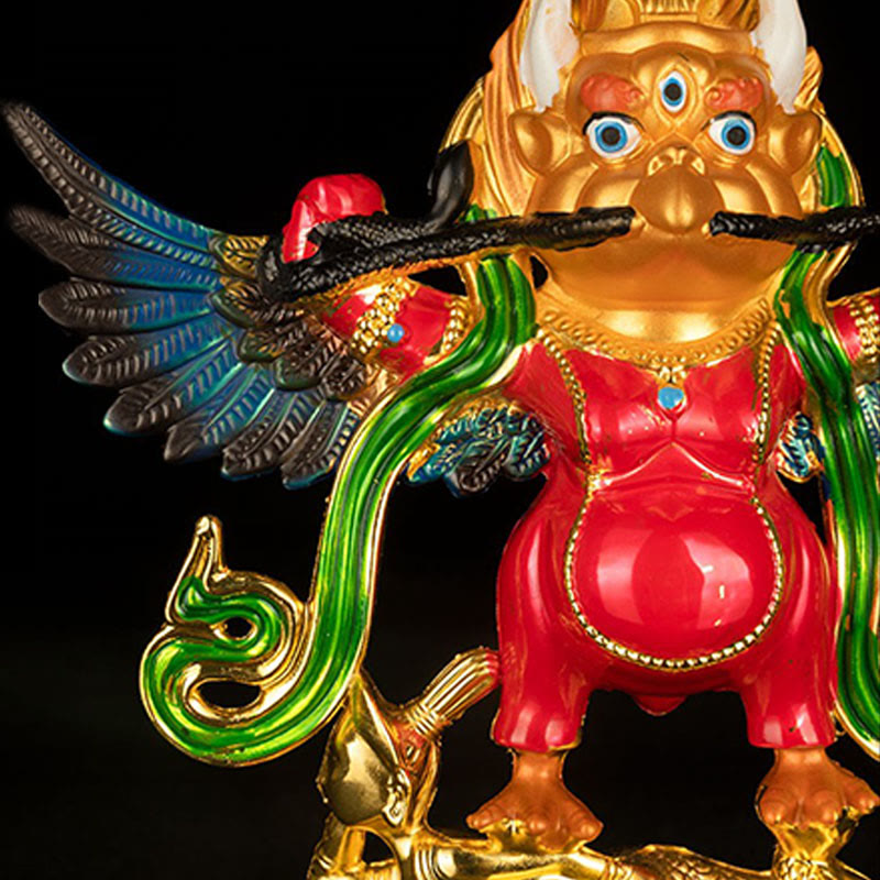 Tibet Garuda Bird Alloy Tieni lontani gli spiriti maligni Decorazione per la casa
