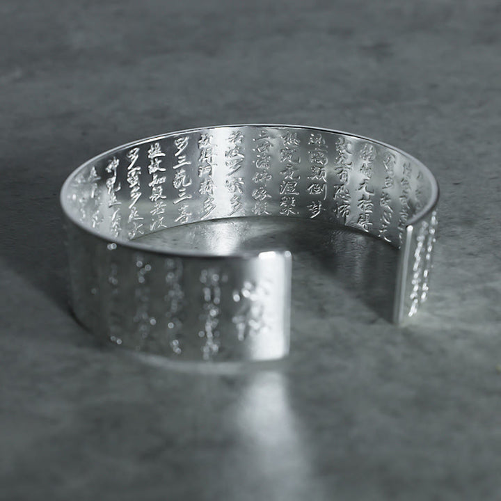 Buddha Stones Braccialetto portafortuna in rame bianco con loto tibetano - image 12