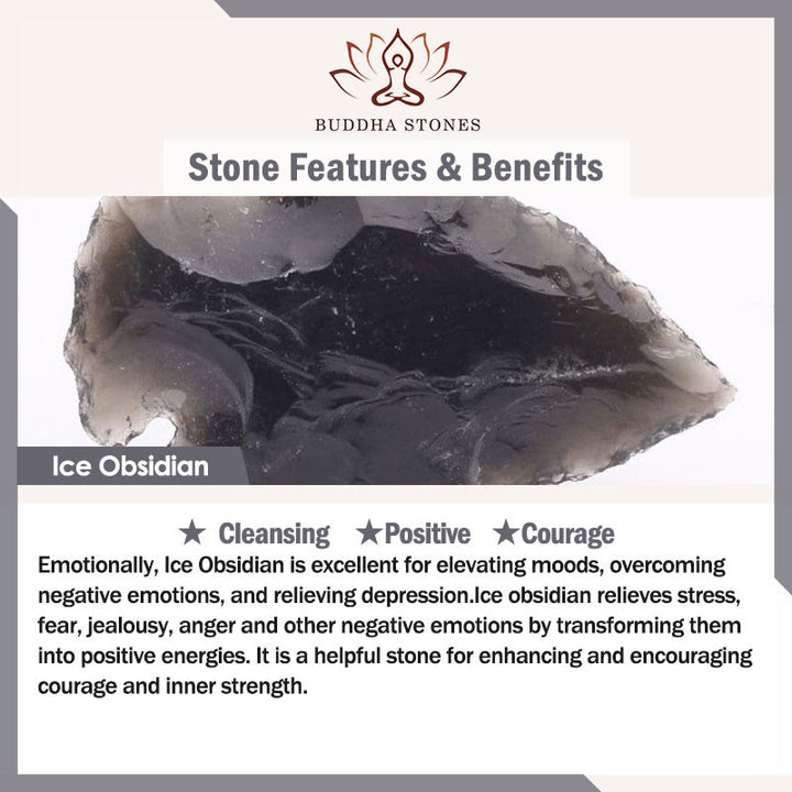 Braccialetto di perle curative in quarzo naturale Buddha Stones - image 12