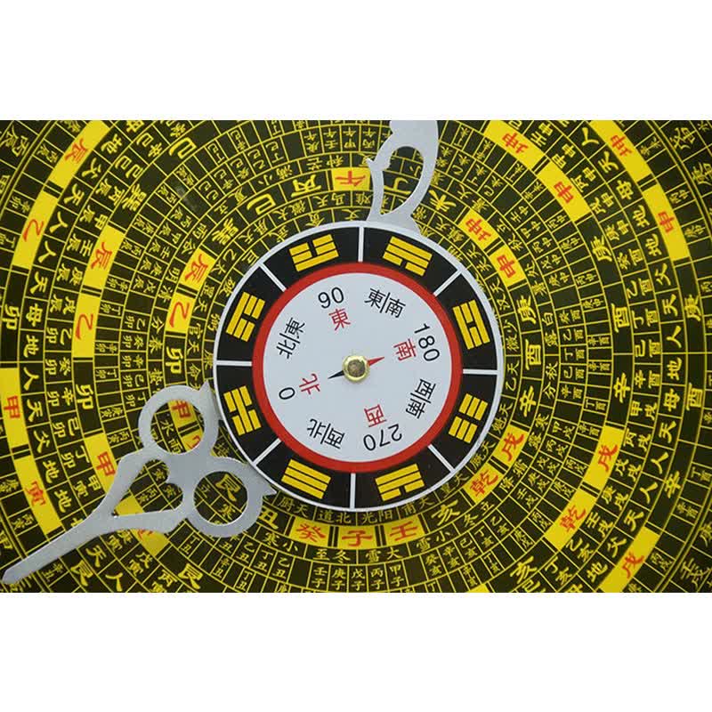 Orologio da parete con mappa energetica Feng Shui Bagua Map Balance - image 23