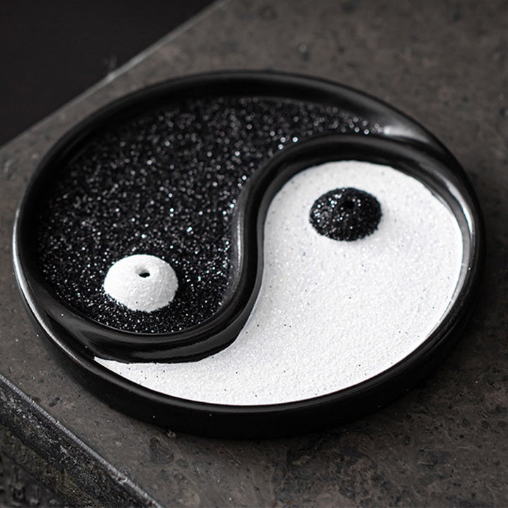 Porta incenso Buddha Stones Yin Yang Zen Balance