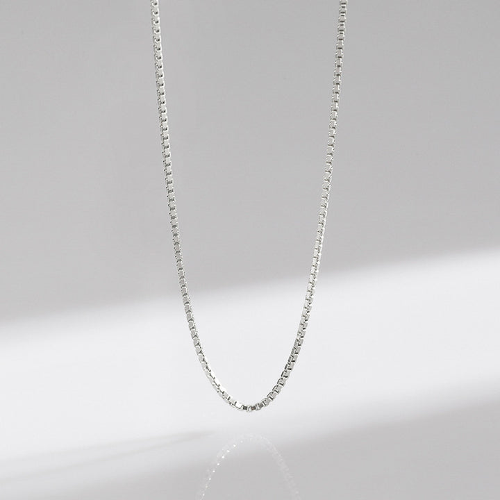 Collana con ciondolo a forma di catena con simbolo Hamsa e occhio maligno in argento sterling 925, prosperità e fortuna - Catena a scatola - image 29