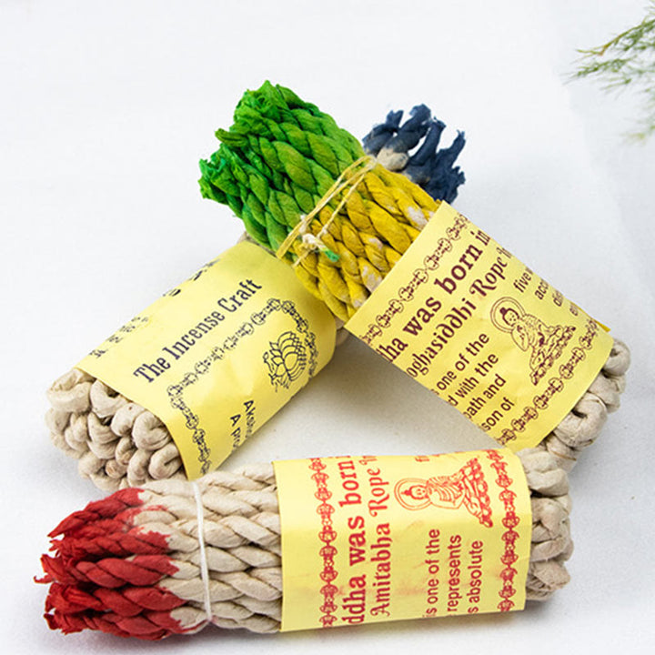 Buddha Stones Nepal Corda Incenso Purificante Guarigione Meditazione Incenso