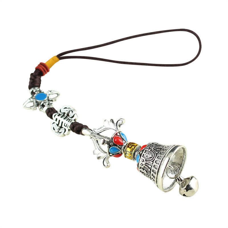 Decorazione da appendere per auto spirituale del Tibet Om Mani Padme Hum Vajra Dorje