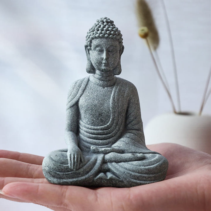 Pacchetto regalo di guarigione di meditazione tibetana di Buddha Stone - image 5