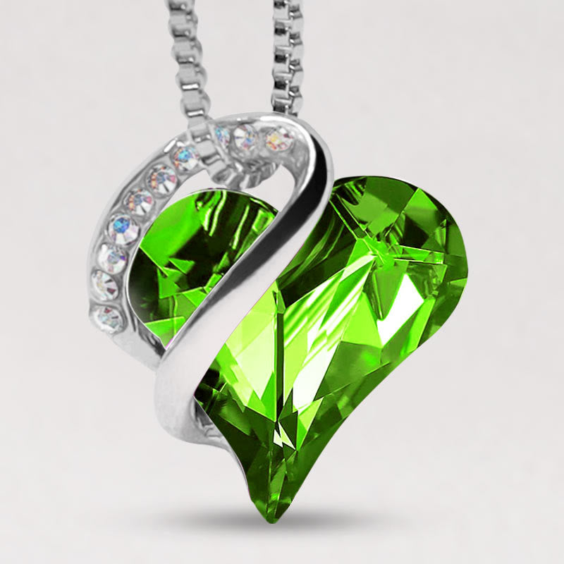 Collana con ciondolo con energia curativa, pietra portafortuna del cuore Buddha Stones d'amore
