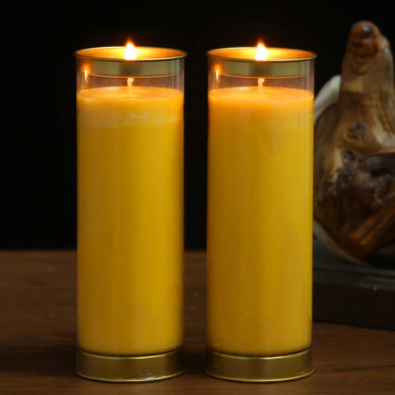Meditazione Preghiera Altare Candela Tempio Buddista Rituali Uso Oggetti - image 17