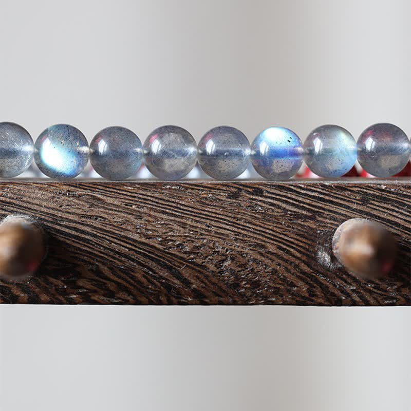 Decorazione per telefono calma e positiva in pietra di luna naturale cinabro - image 10