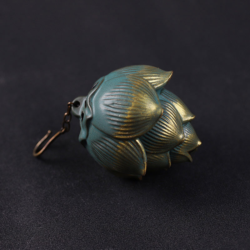 Decorazione per bruciatore di incenso sospeso Buddha Stones meditazione di loto - image 2