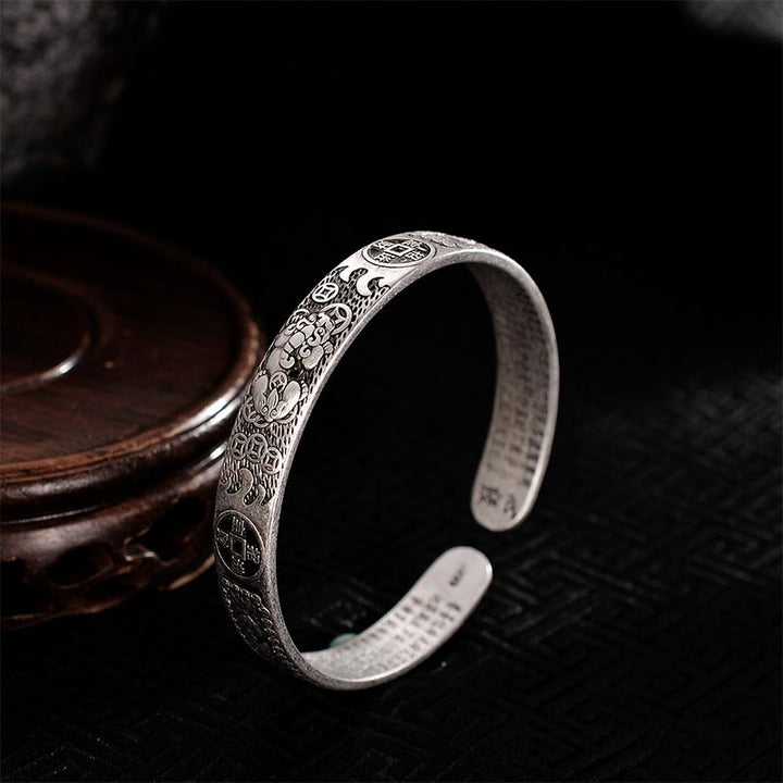 Buddha Stones Bracciale regolabile FengShui Lucky PiXiu Protection - image 1