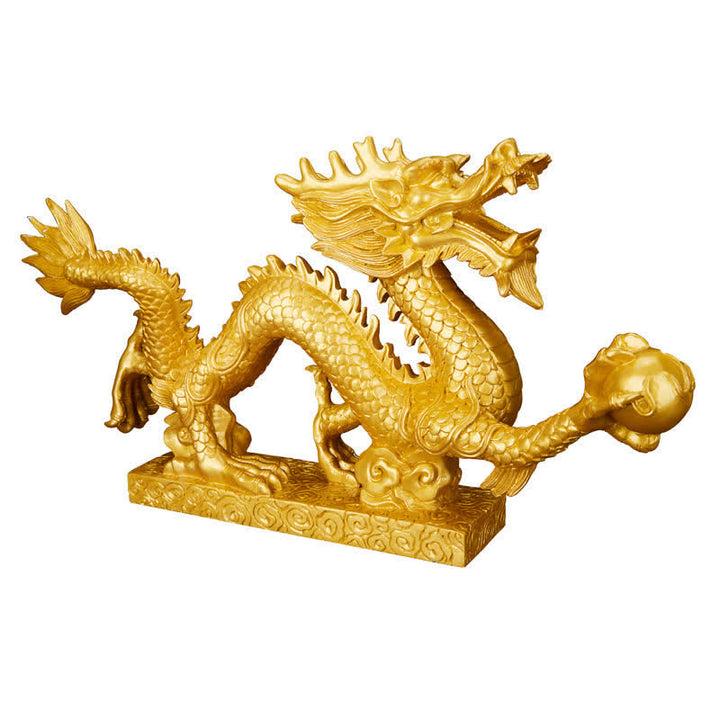 Buddha Stones Feng Shui Drago Nuvola di buon auspicio Ricchezza Fortuna Decorazione