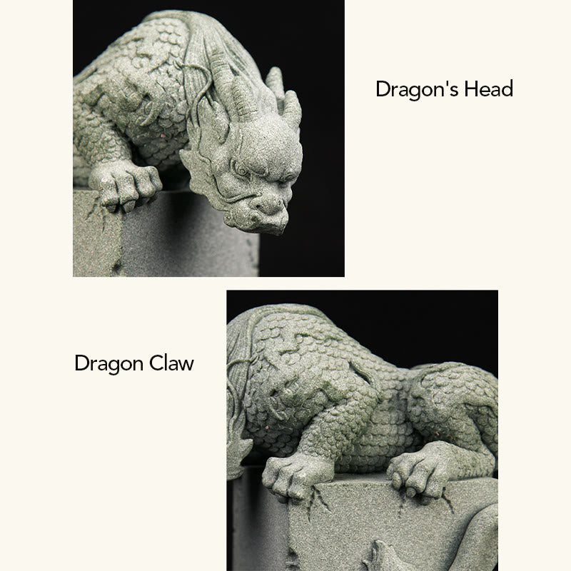 Buddha Stones Feng Shui in piedi seduto drago successo fortuna decorazione della casa - image 18