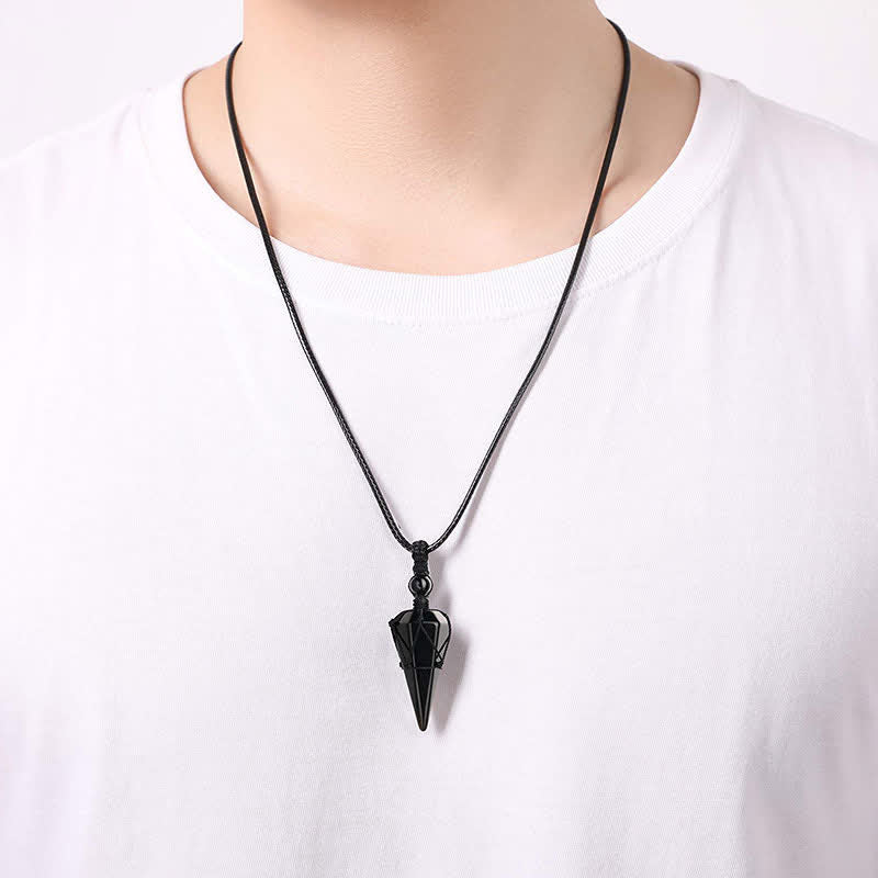 Buddha Stones che assorbono le energie negative Ossidiana Bundle