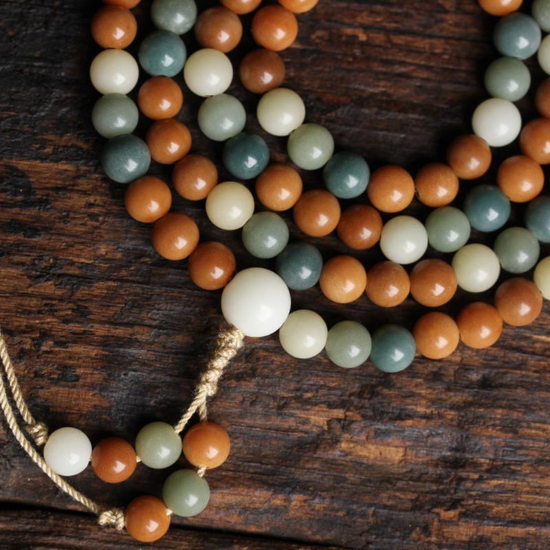 Braccialetto di saggezza di Mala Harmony Bodhi Seed Buddha Stones