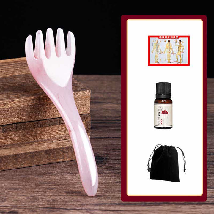 Set di pettini per massaggi Gua Sha in resina
