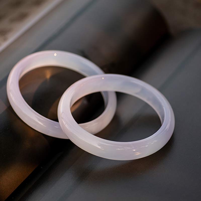 Buddha Stones Calcedonio naturale Armonia Braccialetto positivo - image 13