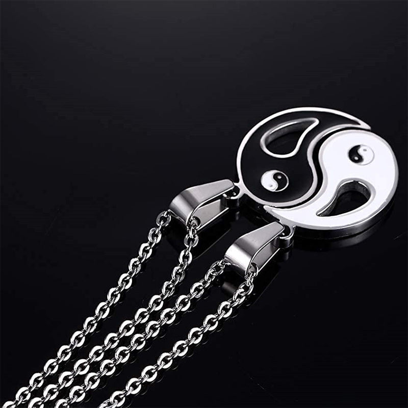 Collana con ciondolo Yin Yang da 2 pezzi - image 7