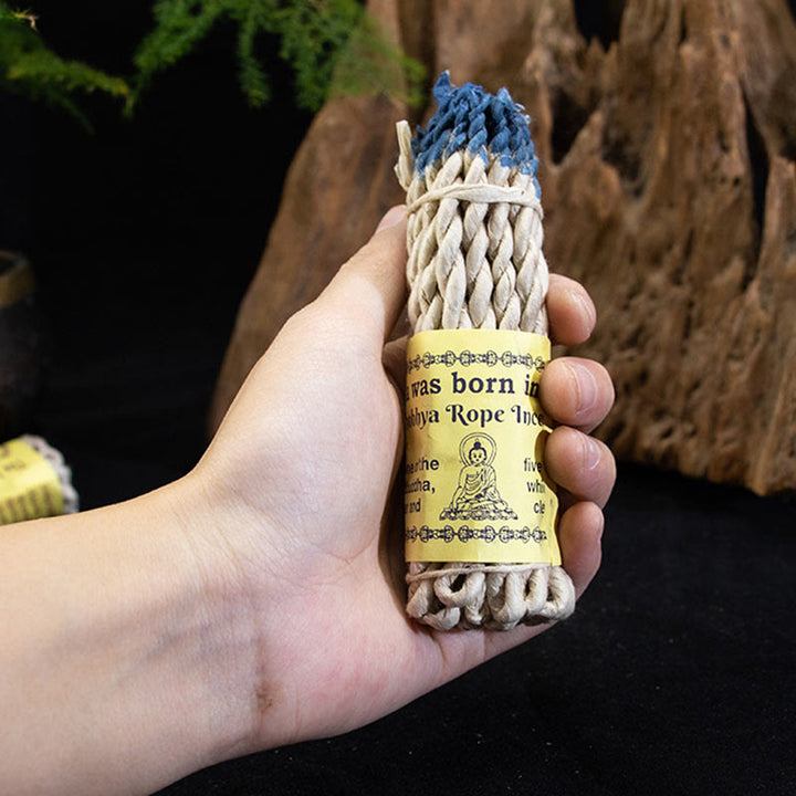 Buddha Stones Nepal Corda Incenso Purificante Guarigione Meditazione Incenso