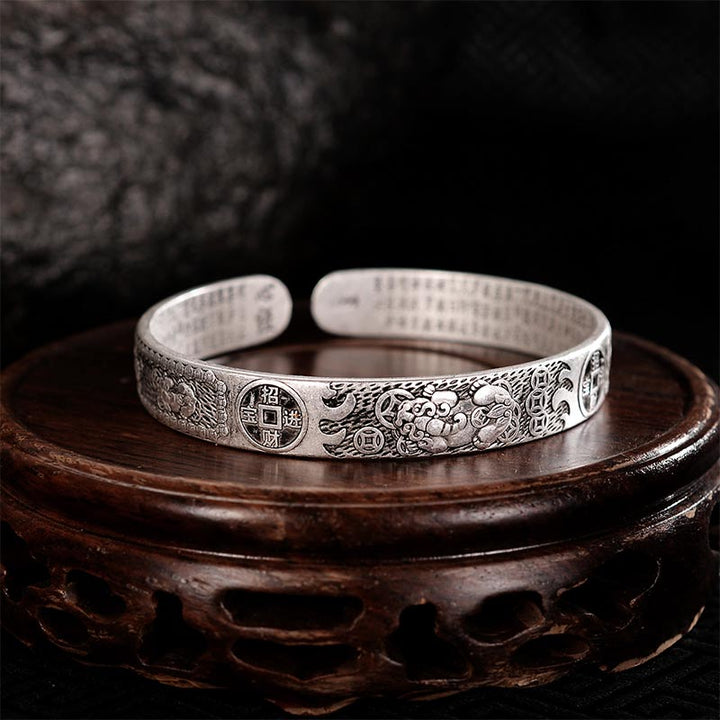 Buddha Stones Bracciale regolabile FengShui Lucky PiXiu Protection - image 2