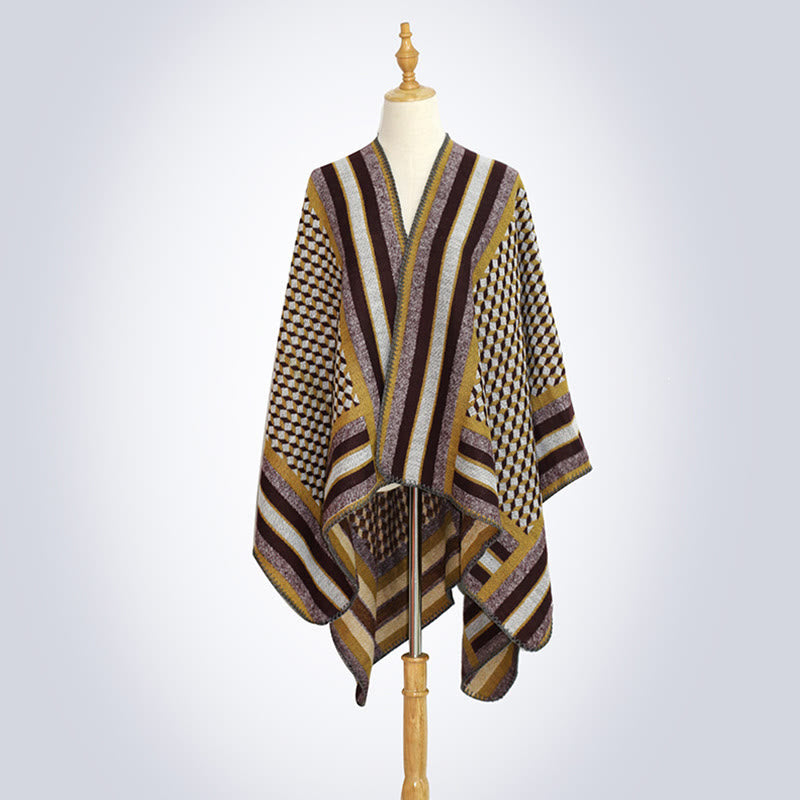 Scialle tibetano con Buddha Stones , modello classico, caldo e accogliente, da viaggio, invernale - image 23