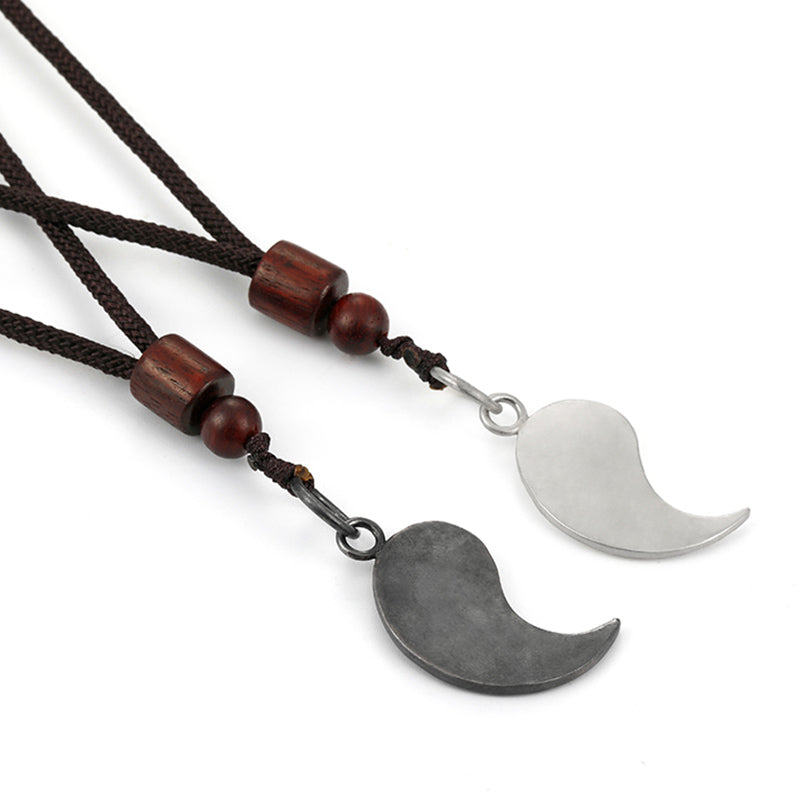Collana con ciondolo in argento sterling 990 Buddha Stones, equilibrio Yin Yang e armonia - image 17