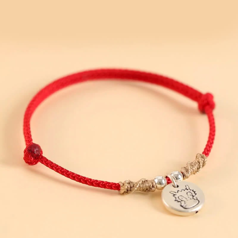 Braccialetto intrecciato con Buddha Stones a forma di ciondolo ...