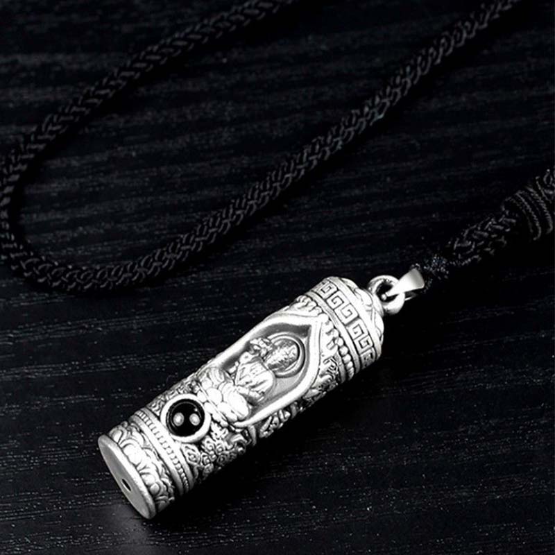 Collana con ciondolo di Buddha natale con proiezione dello zodiaco cinese e della prosperità - image 22