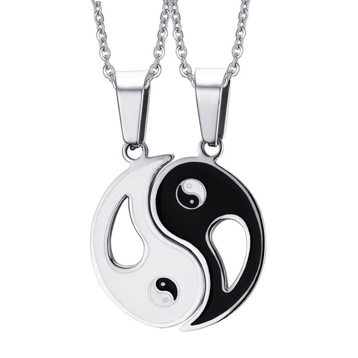 Collana con ciondolo Yin Yang da 2 pezzi - image 12