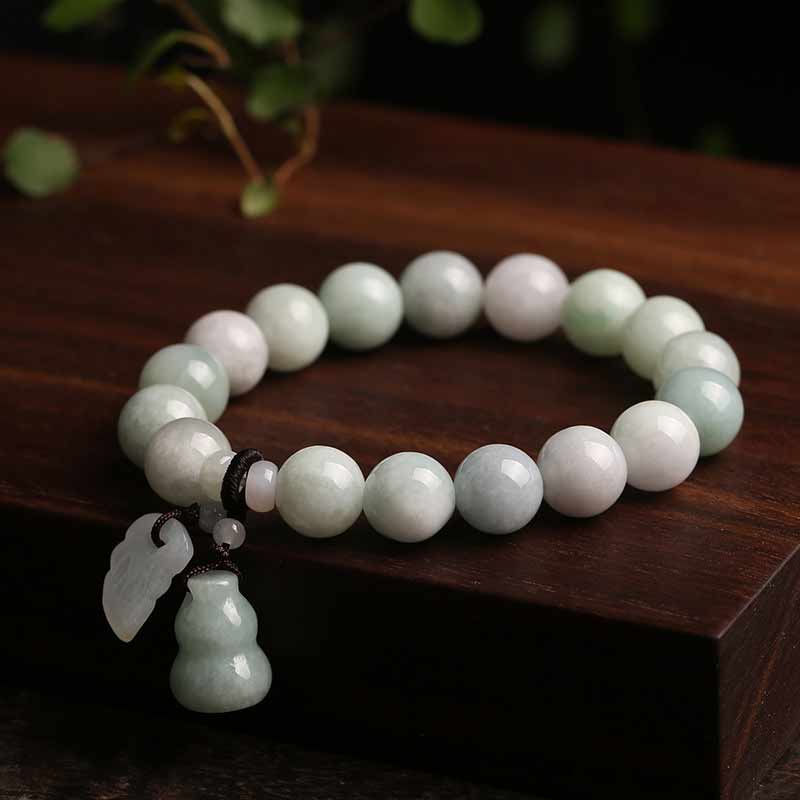 Braccialetto di successo Buddha Stones Natural Jade Pi Xiu Buddha Zucca Mela