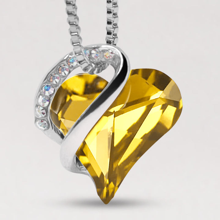Collana con ciondolo con energia curativa, pietra portafortuna del cuore Buddha Stones d'amore