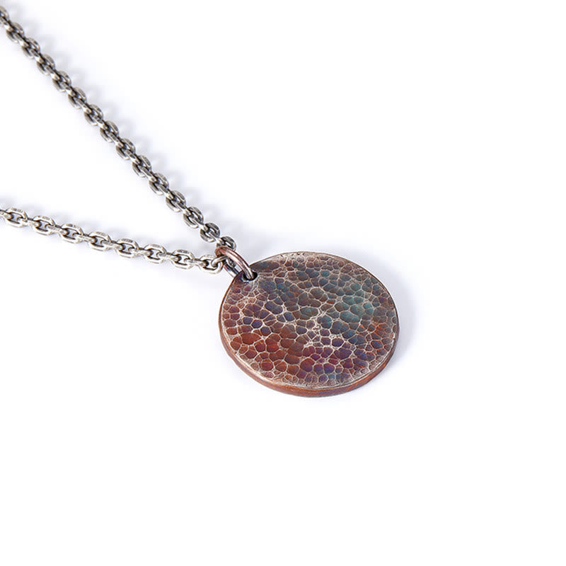 Collana con ciondolo in argento sterling 990 con Buddha Stones, equilibrio tra acqua e fuoco, Yin Yang - image 8