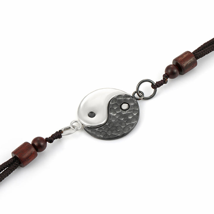 Collana con ciondolo in argento sterling 990 Buddha Stones, equilibrio Yin Yang e armonia - image 13