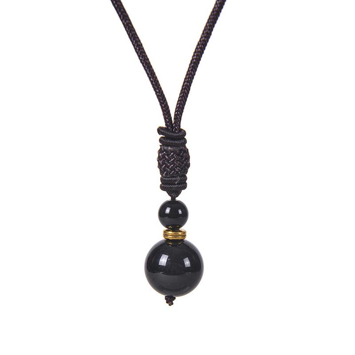 Collana di armonia in giada tibetana con Buddha Stones