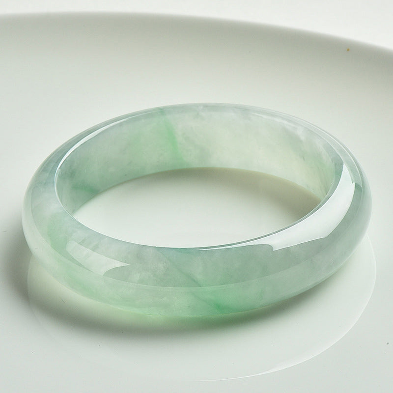 Braccialetto Buddha Stones Natural Jade Prosperity Wealth Luck - 63-64 mm - image 0
