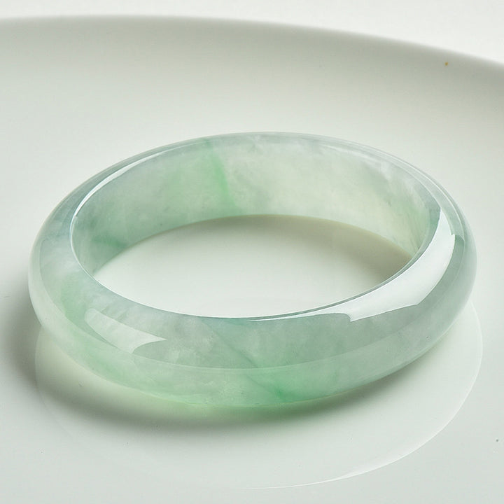 Braccialetto Buddha Stones Natural Jade Prosperity Wealth Luck - 63-64 mm - image 0