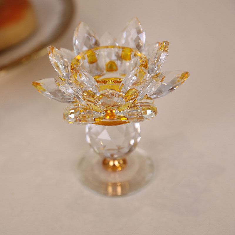Ornamento del candelabro di loto tibetano