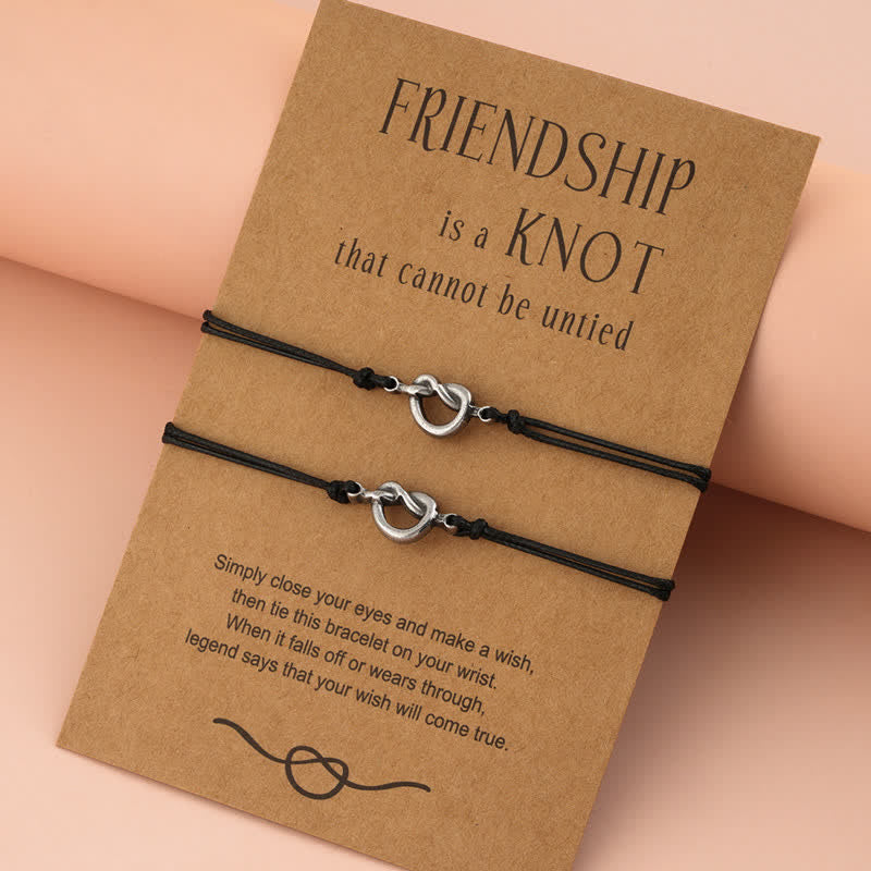 Braccialetto con cordino regalo migliore amico dell'amicizia