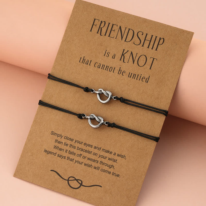 Braccialetto con cordino regalo migliore amico dell'amicizia