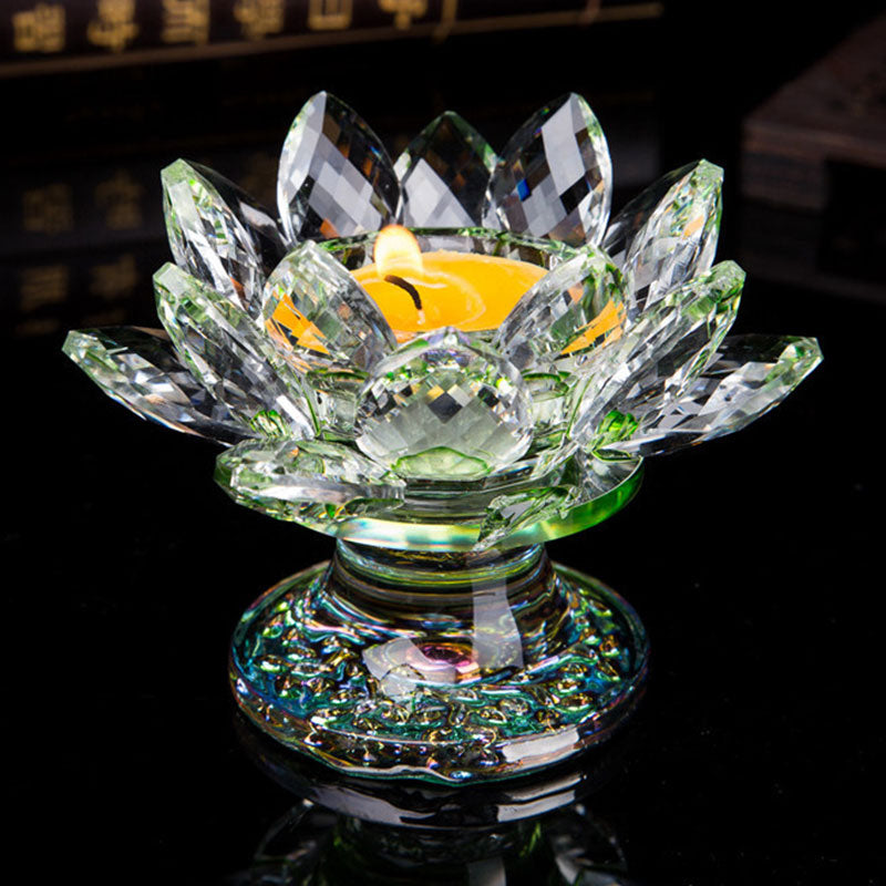 Ornamento del candelabro di loto tibetano
