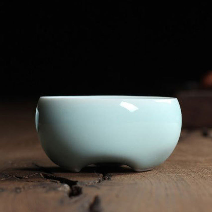 Buddha Stones Koi Fish colorato Tazza da tè in ceramica Kung Fu Tazza da tè Ciotola