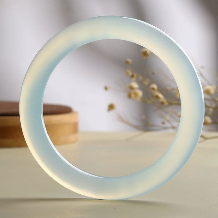 Braccialetto Bangle Blessing Serenity in acquamarina naturale