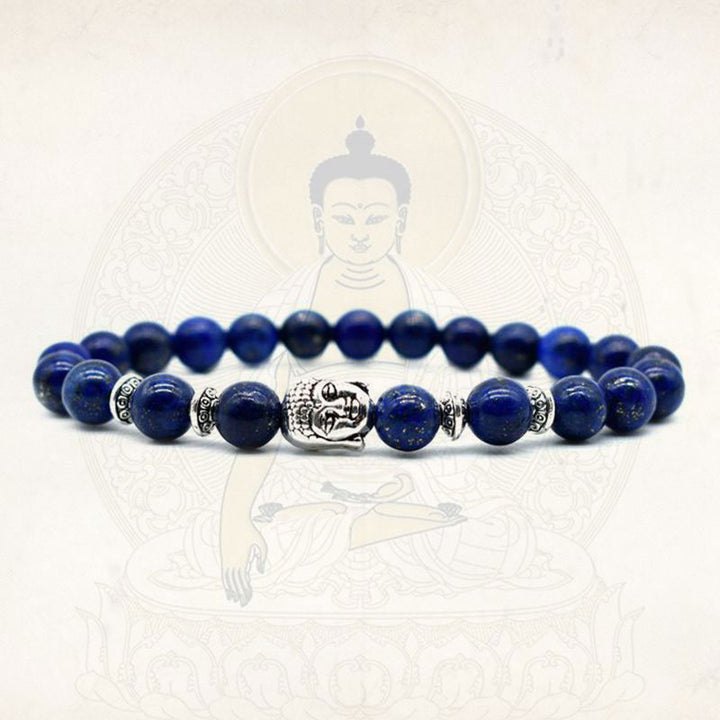 Braccialetto di guarigione dell'amore con Buddha Stones e ametista - image 6