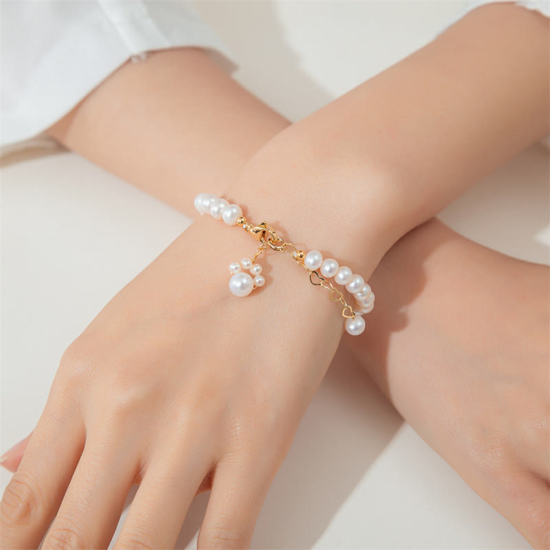 Bracciale Elasticizzato In Pietra Lavica Con Ciondolo Zampa Di Cane - 8mm - Yoga E Meditazione - Unisex