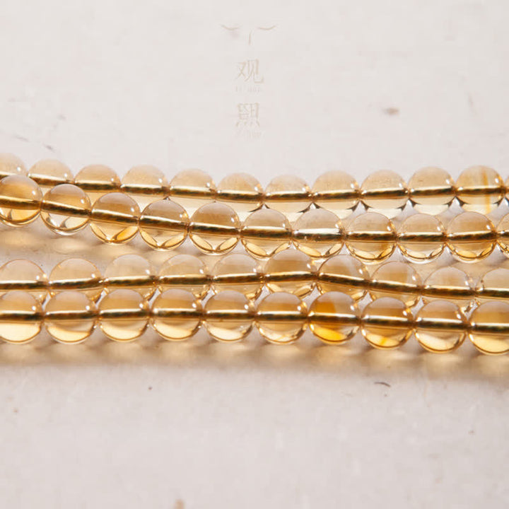 Buddha Stones 108 Mala Beads 925 Sterling Silver Citrino Sandalo Turchese Protezione Bracciale Prosperità
