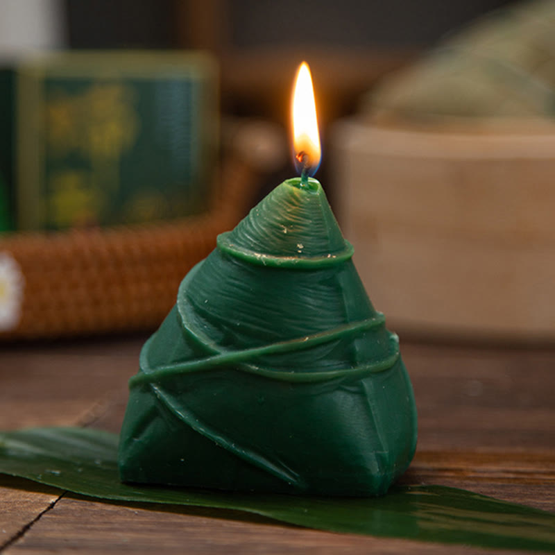 Buddha Stones Dragon Boat Festival Zongzi Modello Candela Profumata Regalo Per Famiglia Amici