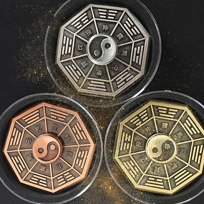 Buddha Stones Fidget Spinner Benedizione Tai Chi Dito Mano Spinner Decorazione - image 1