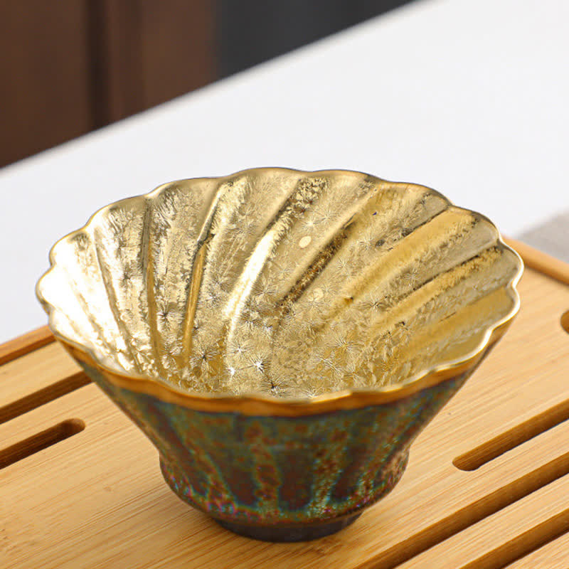 Buddha Stones Tazza da tè in ceramica colorata Tazze da tè